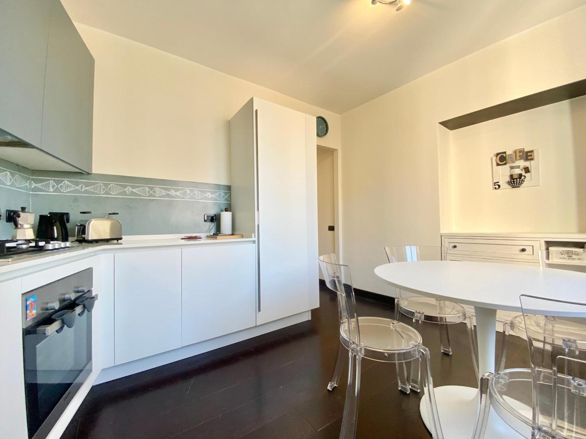 Casaviva - Modern Lively Trilo In Genova Nervi Daire Dış mekan fotoğraf