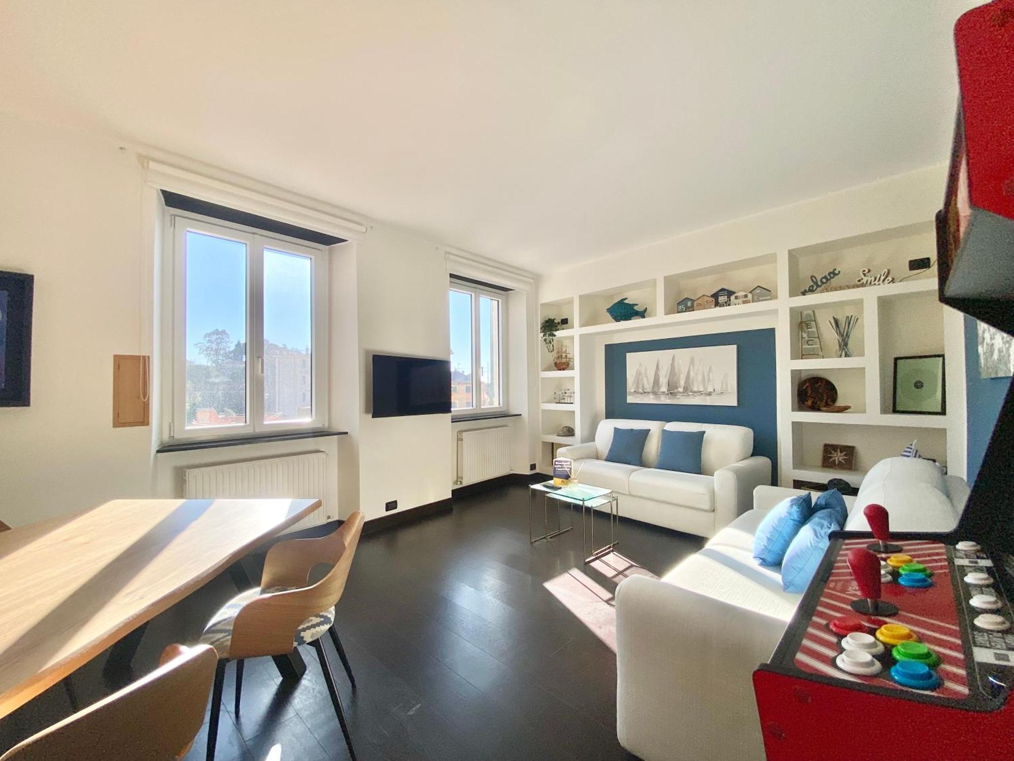 Casaviva - Modern Lively Trilo In Genova Nervi Daire Dış mekan fotoğraf